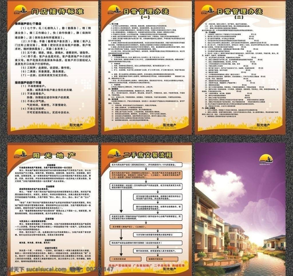 地產(chǎn) 高檔房產(chǎn) 宣傳畫 陽光 制度 制度牌 制度牌背景 牌 矢量 模板下載 陽光地產(chǎn) 二手房 交易 流程 海報背景圖