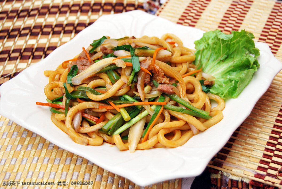 炒面 炒烏龍面 面食 美食 美味 鮮美 餐飲 傳統(tǒng)美食 餐飲美食