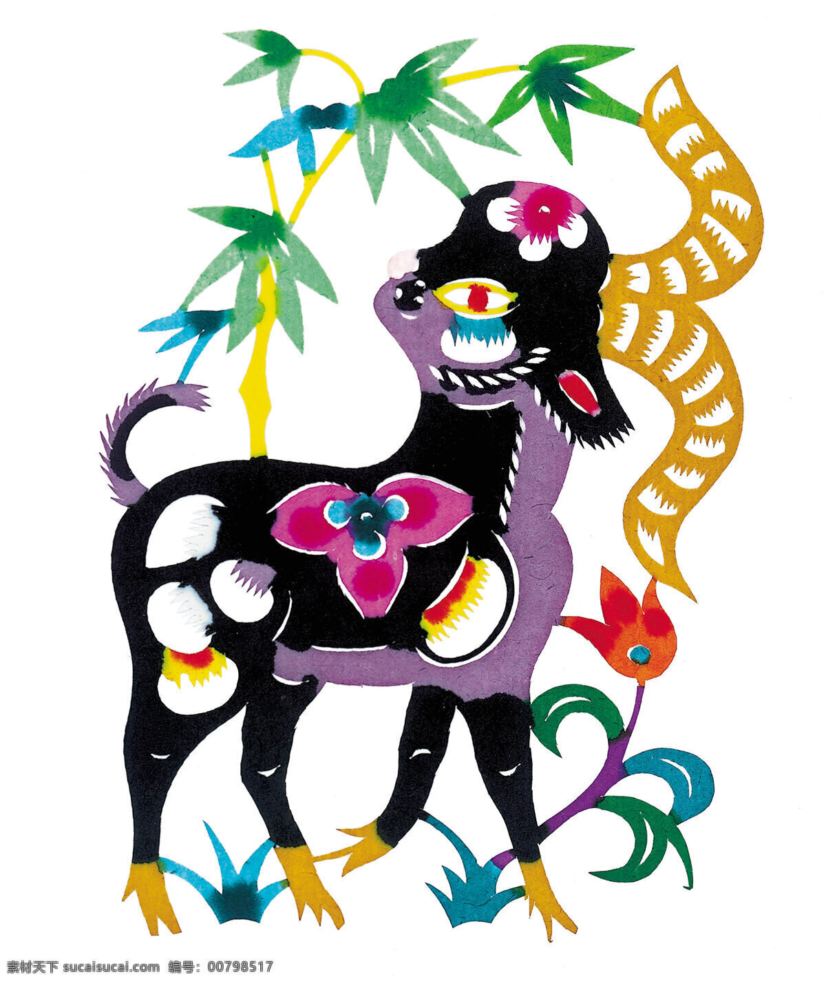 羊 生肖 剪紙 羊生肖剪紙 十二生肖剪紙 中國 風(fēng) 傳統(tǒng) 圖案 年畫 民間畫 民間藝術(shù) 剪紙藝術(shù) 文化藝術(shù)