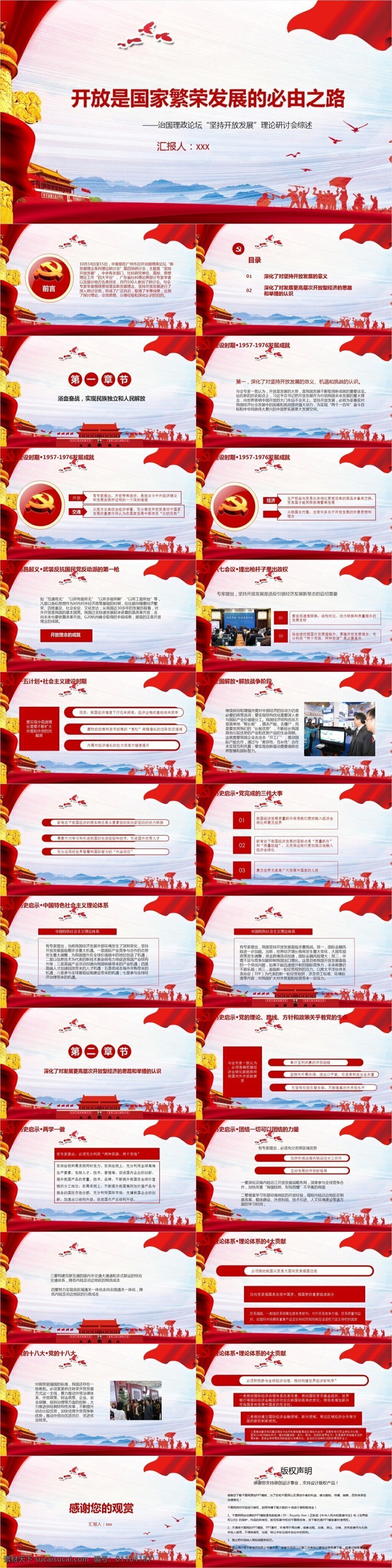 国家 繁荣 发展 必由之路 开放 模板 范本 国家繁荣 开放型经济 理论研讨会 民族独立 人民解放 四大平台