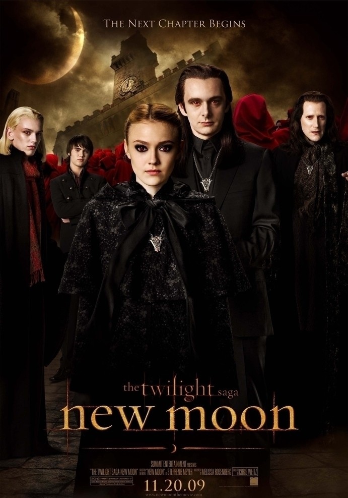 电影海报 暮色2 新月 the twilight saga new moon 影视娱乐 文化艺术