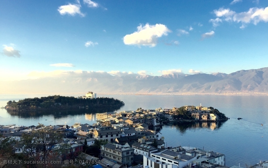 云南 大理 雙廊 洱海 南詔風情島 旅游 風景 彩云 南 手機 原創(chuàng) 旅游攝影 國內旅游