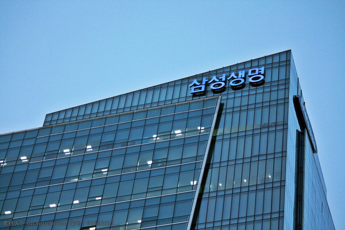 高清 韩国 大厦 建筑 韩文 韩国建筑 现代建筑