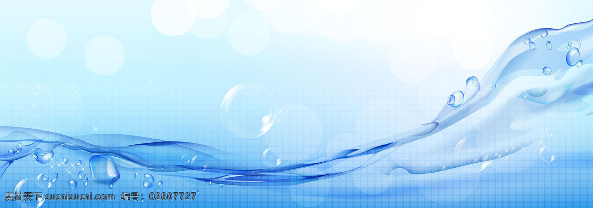 水珠 夢(mèng)幻 泡泡 背景 banner 白色