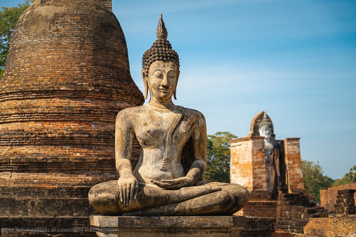 泰国 佛像 卧佛 佛 泰国佛 泰国寺庙 寺庙 旅游摄影 国外旅游