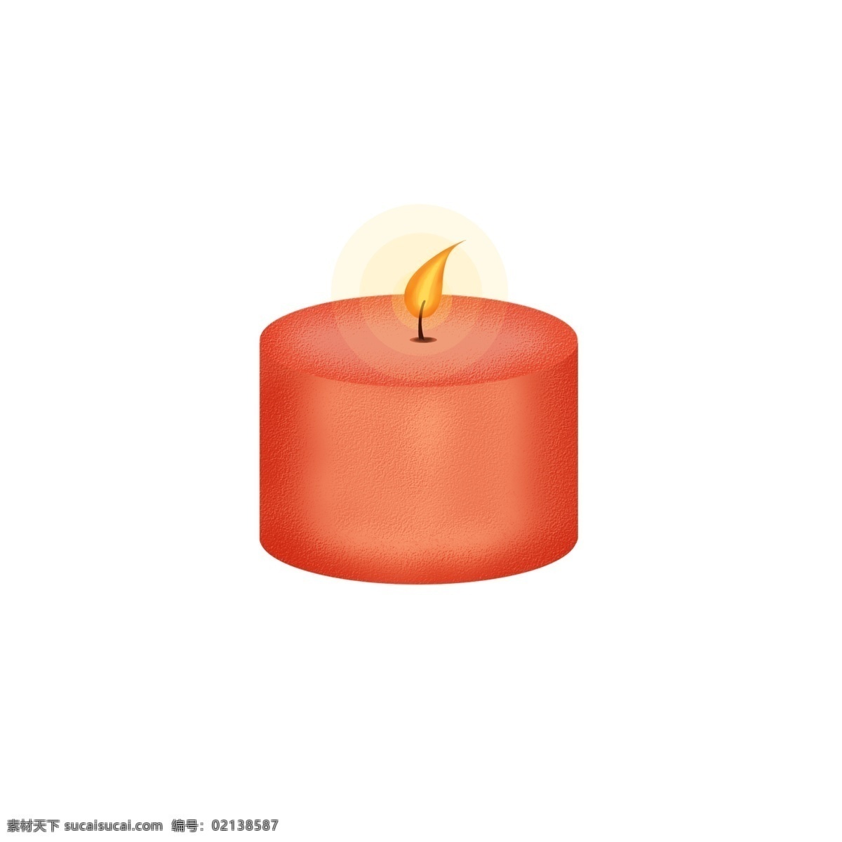 祈祷 蜡烛 心愿 红色 烛光 平安 祈愿 免 抠