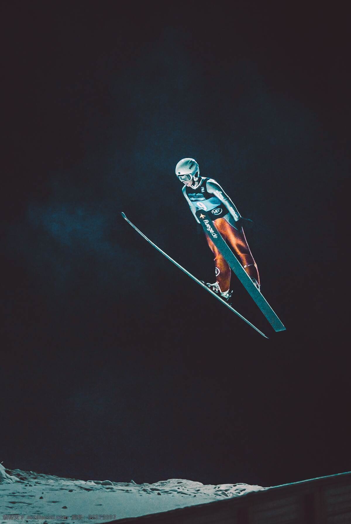 跳台滑雪 跳台 滑雪 欧美 户外 夜晚 拍摄 摄影类 文化艺术 体育运动
