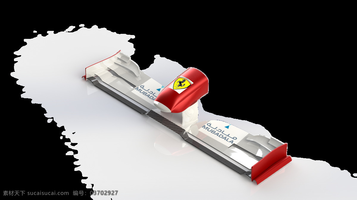 f1 前 翼 全力 汽車 3d模型素材 其他3d模型