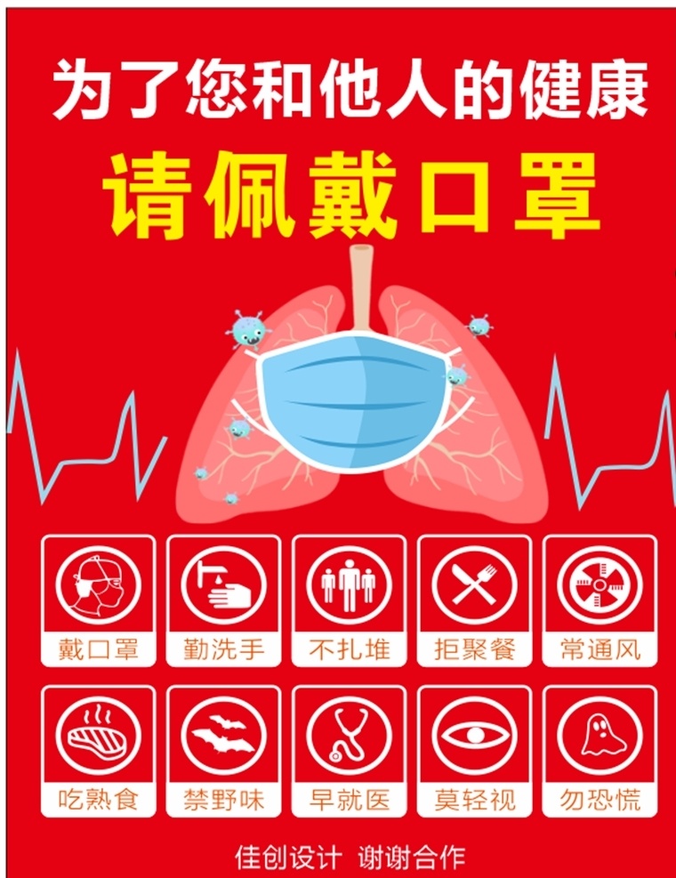 防疫 口罩 肺炎 勤洗手 就醫(yī)