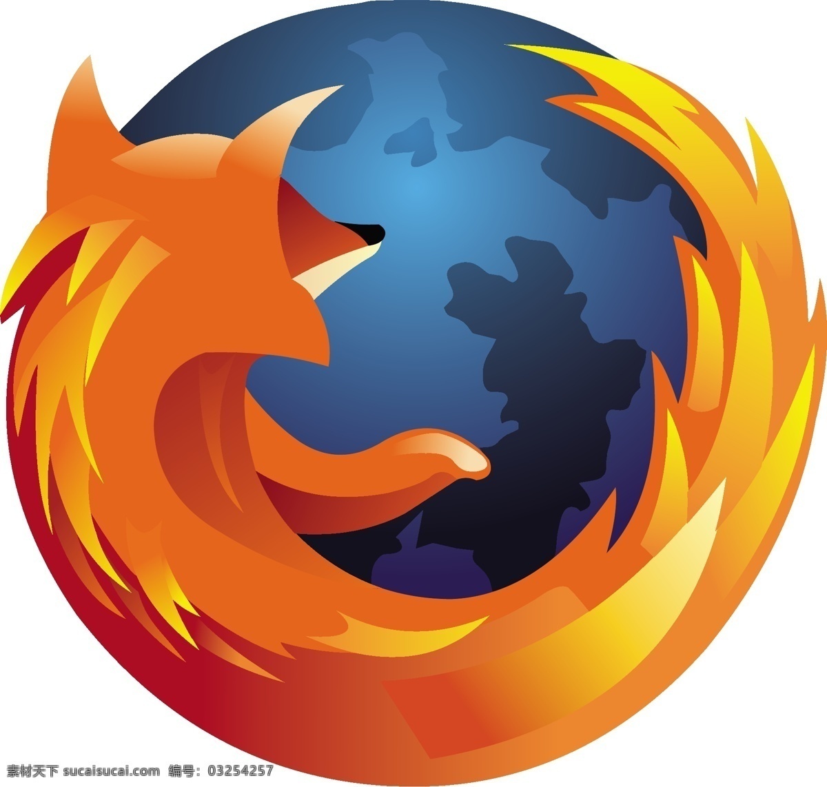 firefox 火狐 浏览器 标志图片 官方 模板 设计稿 素材元素 源文件 火狐浏览器 矢量图