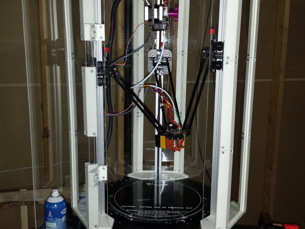 rostockmax 外殼 3d打印模型 3d 打印 模型 羅斯托克 羅斯托克最大 seemecnc stl 灰色