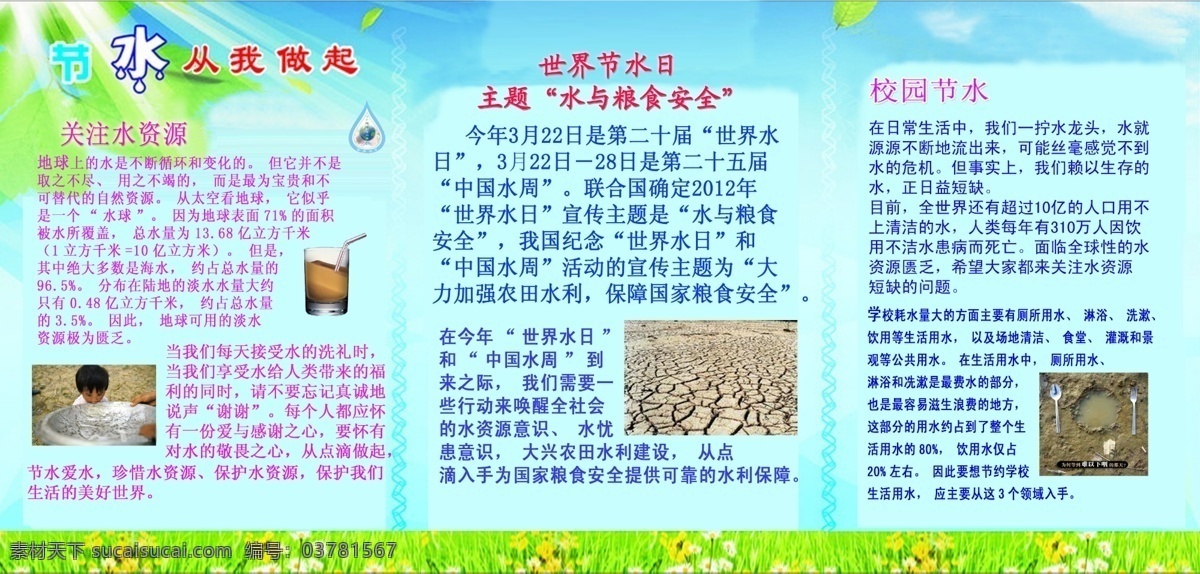 節(jié)水 版面 廣告設計模板 節(jié)約 節(jié)約用水 水資源 校園宣傳 學校展板 源文件 展板模板 節(jié)水版面 水 學校用水 公益展板設計