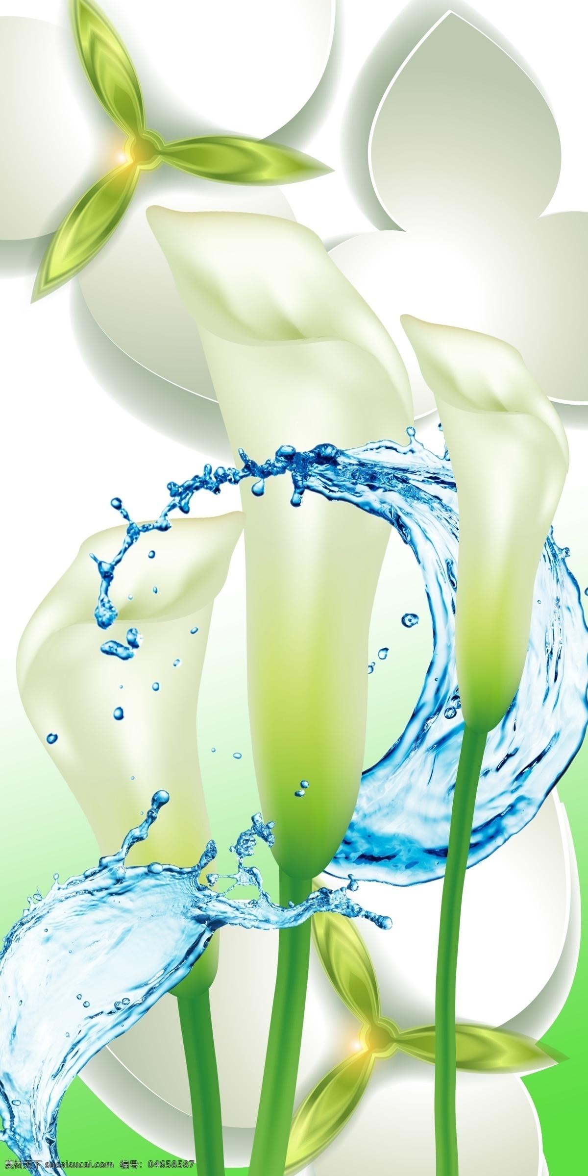 水滴 百合花 現代 玄關 百合花玄關 3d 立體 水 鮮花 花卉 溫馨 簡約 背景墻 壁紙 墻紙 壁畫 電視墻 電視背景墻 辦公室 大廳 大堂 會客廳 裝飾畫 酒吧 酒店 分層