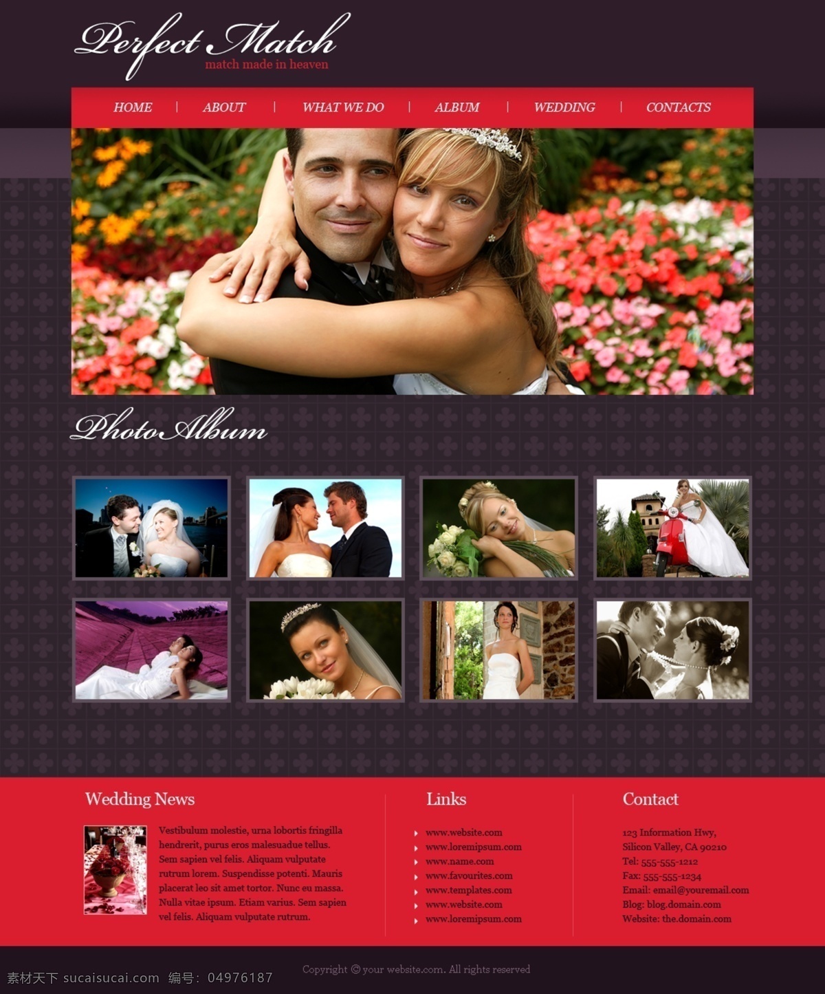 天生 一对 婚礼策划 网页模板 策划 婚礼 天生一对 网页素材 网页代码