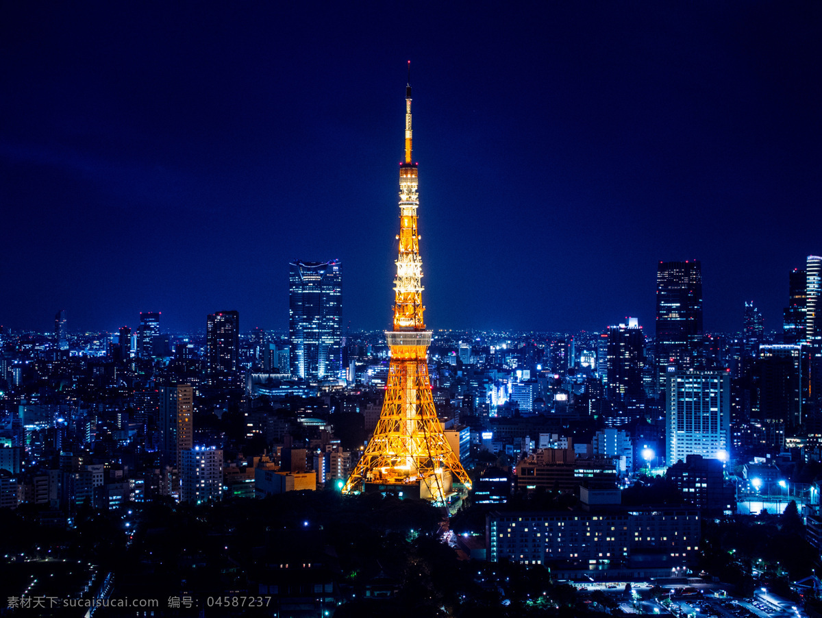 东京铁塔夜色 城市 现代城市 现代都市 城市夜景 魅力都市 现代建筑 城市夜色 建筑园林 建筑摄影