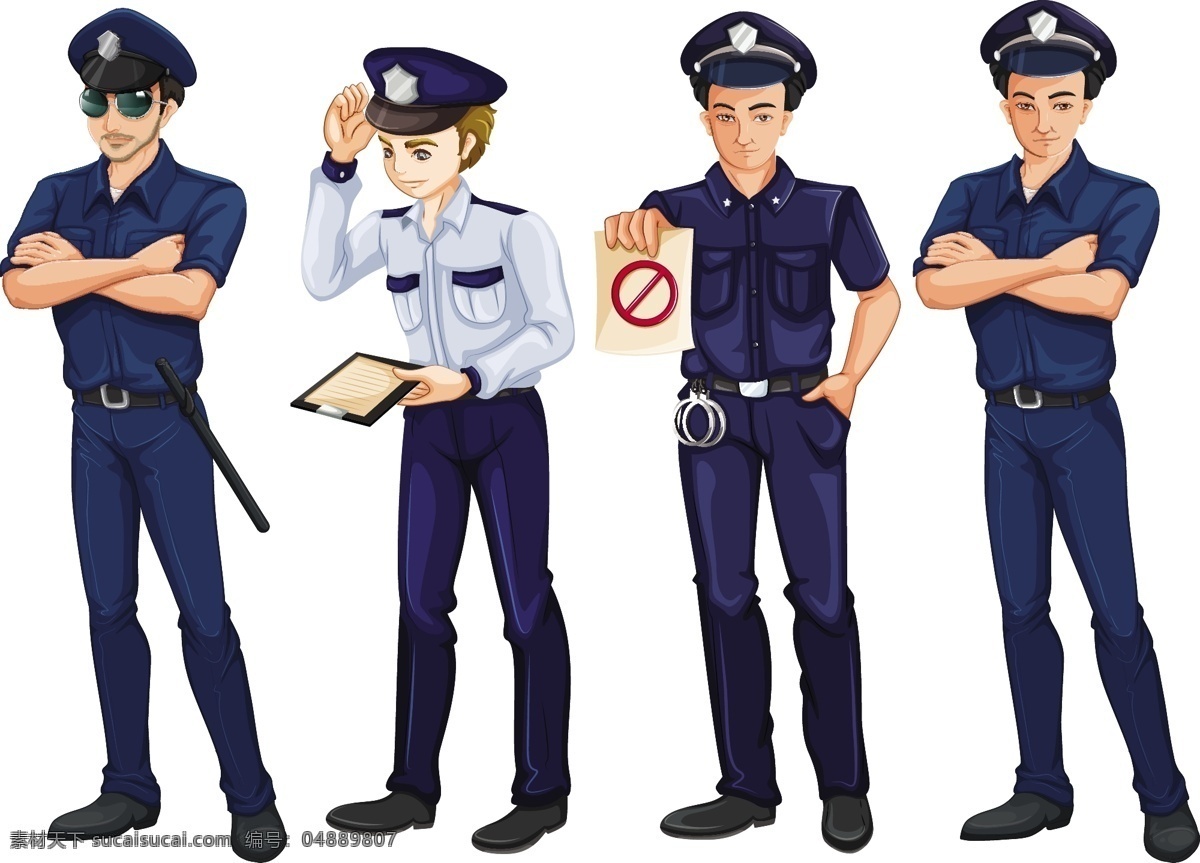 卡通警察 警衛(wèi) 協(xié)警 交管 卡通 防爆警察 警車 保衛(wèi) 安全 安全員 矢量人物 卡通設(shè)計(jì)