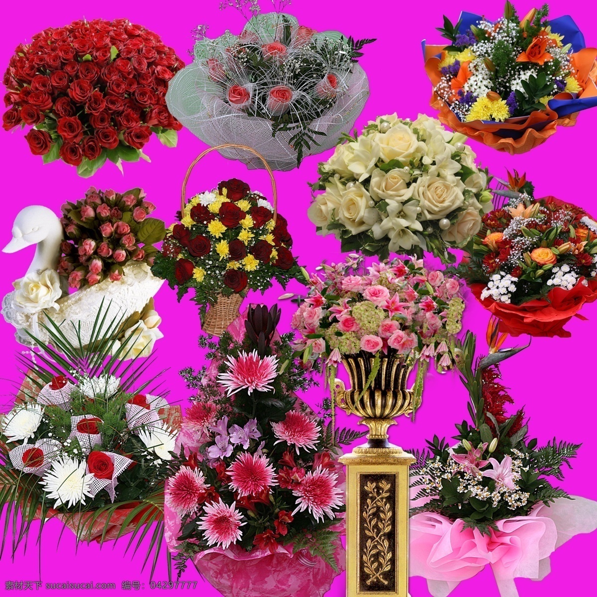 鮮花 鮮花素材下載 鮮花模板下載 玫瑰 蘭花 花籃 花 廣告設(shè)計(jì)模板 源文件 紫色