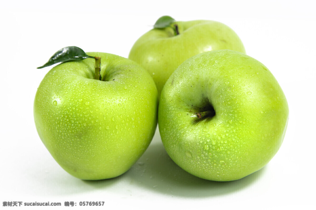 青苹果图片 青苹果 苹果 水果 新鲜水果 平安果 青果 生物世界