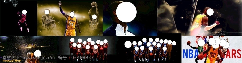 nba全明星 全明星 科比 湖人 篮球 nba 信仰 黑白 文化艺术 体育运动 背景 展板 篮球展板 源 展板模板
