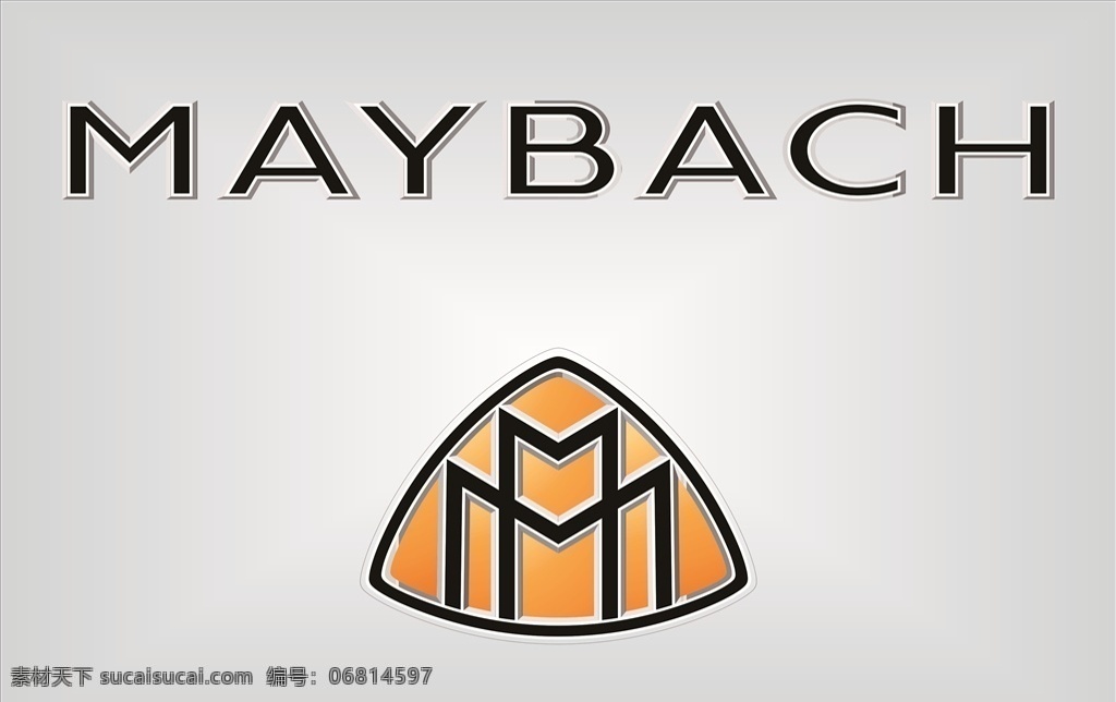 迈巴赫 矢量图 cdr图片 maybach logo 4s店 车展 豪车 广告宣传 分享 cdr11