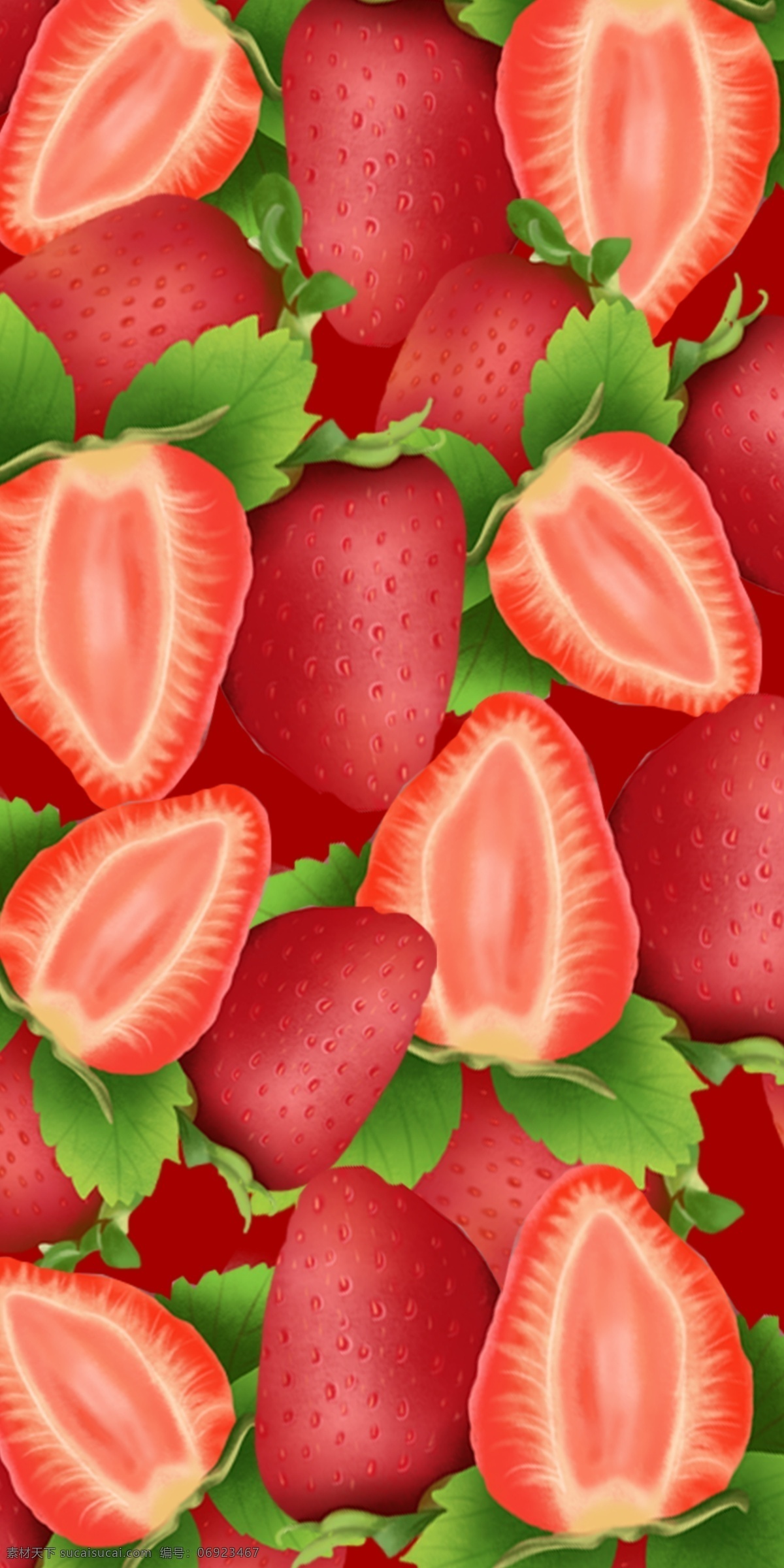 个性 创意 水果 草莓 手机壳 红色 电子机械包装