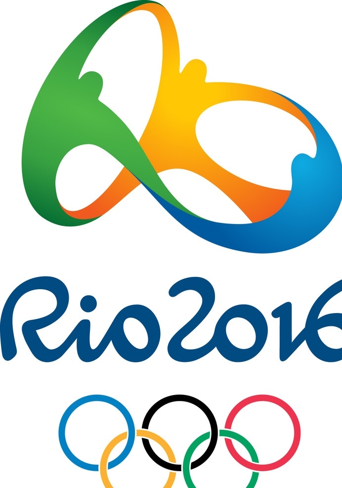 里约奥运图标 奥运 标志 里约 五环 巴西奥运会 奥运会 巴西 logo 体育 运动 标志图标 其他图标