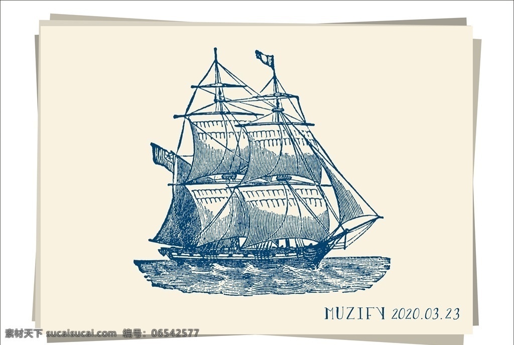 双层 帆船 邮轮 手绘 稿 轮船 复古 海上交通工具 钢笔画 素描画 手绘稿 现代科技 交通工具
