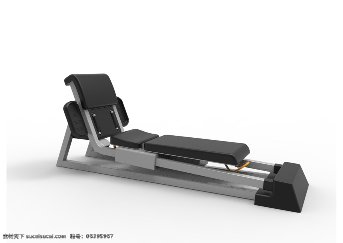 家用 多功能 健身器材 原创 3d 模型 stp fitness 划船器 拉伸机