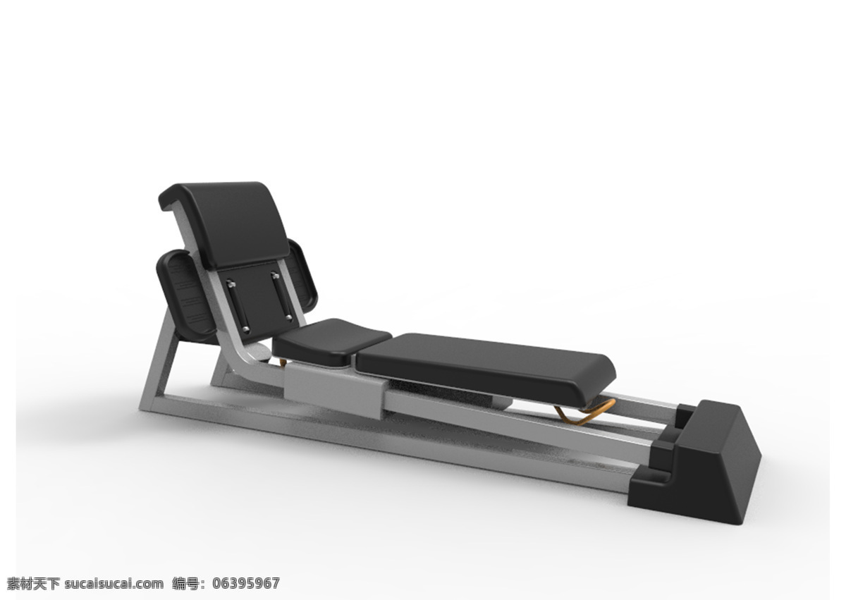 家用 多功能 健身器材 原創(chuàng) 3d 模型 stp fitness 劃船器 拉伸機