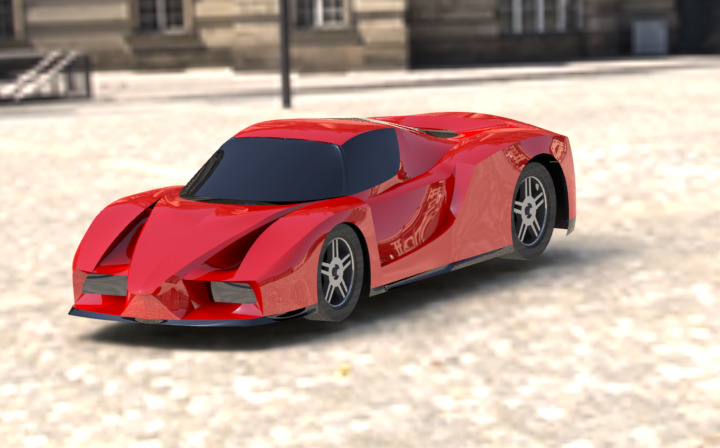 法拉利 enzo 汽车 3d模型素材 其他3d模型