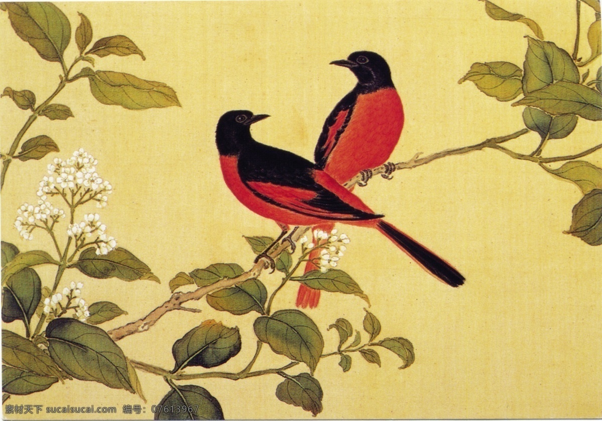古典 山水畫(huà) 報(bào)喜 鳥(niǎo) 裝飾畫(huà) 效果圖 報(bào)喜鳥(niǎo) 壁紙 墻紙 背景墻