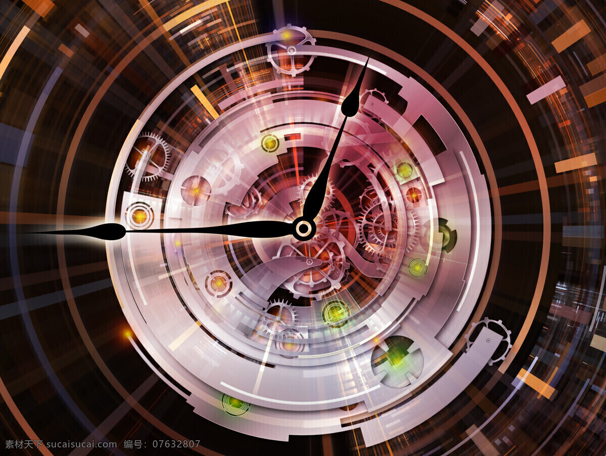 机芯 齿轮 指针 钟表 时间 生活用品 生活百科