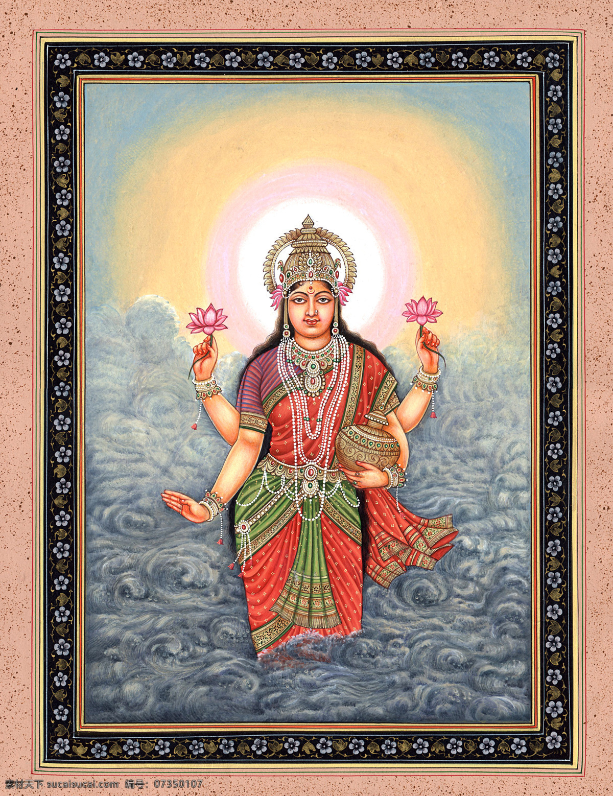 印度神像 神像 人物 太阳女神 宗教信仰 宗教艺术 文化艺术 传统文化