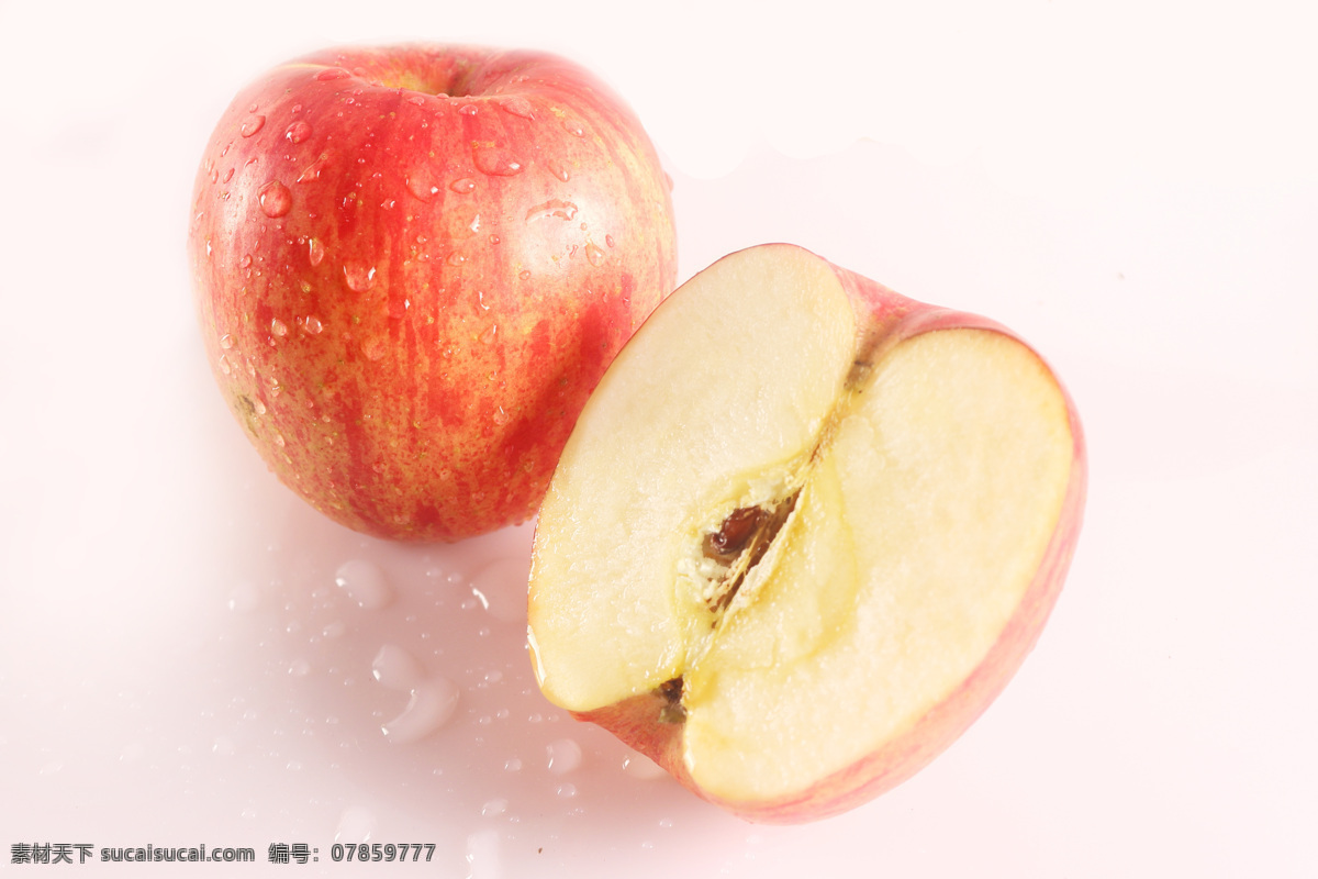 新鲜 水果 苹果 苹果切片 产品摄影 实物摄影 摄影素材 图案素材 生活百科 生活素材