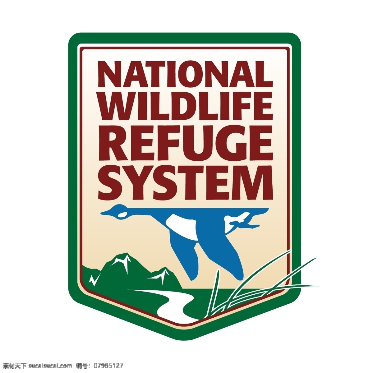 国家 野生动物 保护区 系统 避难 矢量图 其他矢量图