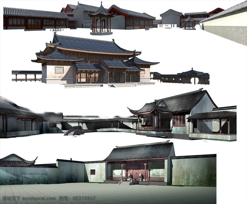 古典建筑園林 中式建筑 園林 古典建筑 四合院 院墻 屋檐 瓦房 房檐 涼亭 飛檐走壁 中國(guó)風(fēng)建筑 中國(guó)風(fēng)素材