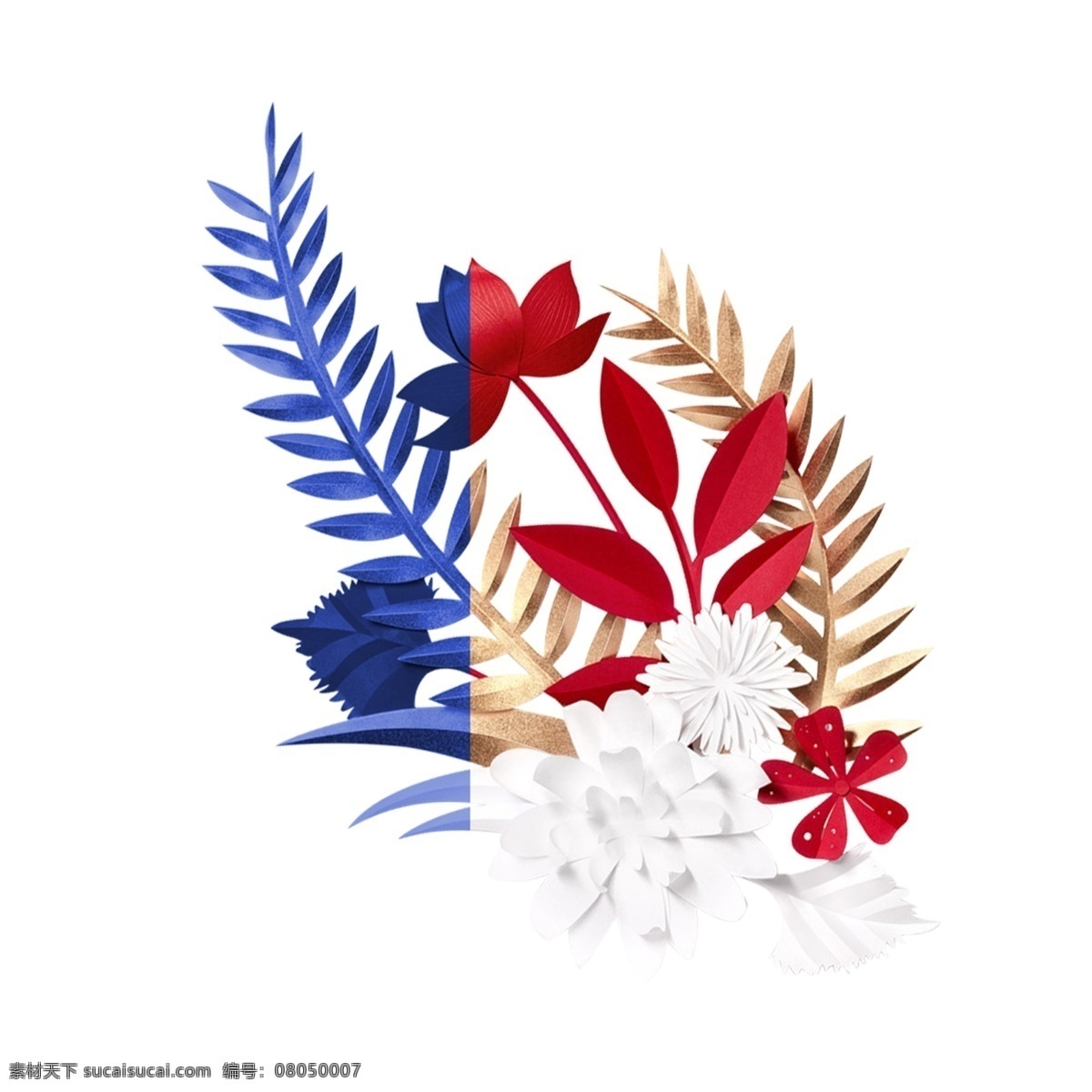 花朵樹葉裝飾 花朵 樹葉 裝飾