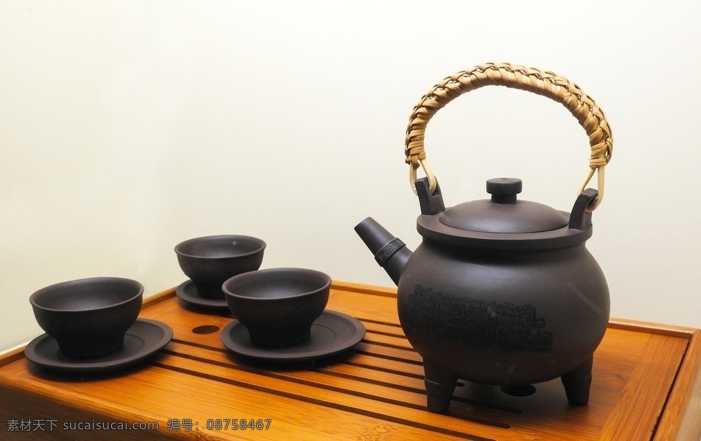传统 茶文化 茶具 茶壶 茶杯 摄影图 产品摄影 实物摄影 生活百科 生活素材
