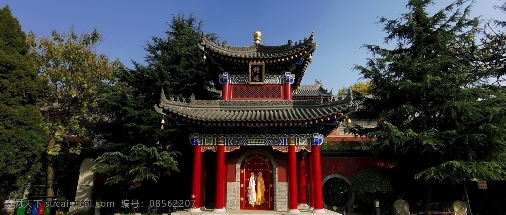 古建筑圖片 古建筑 西安廣仁寺 陜西旅游 寺院建筑 園林古建筑 建筑園林 園林建筑
