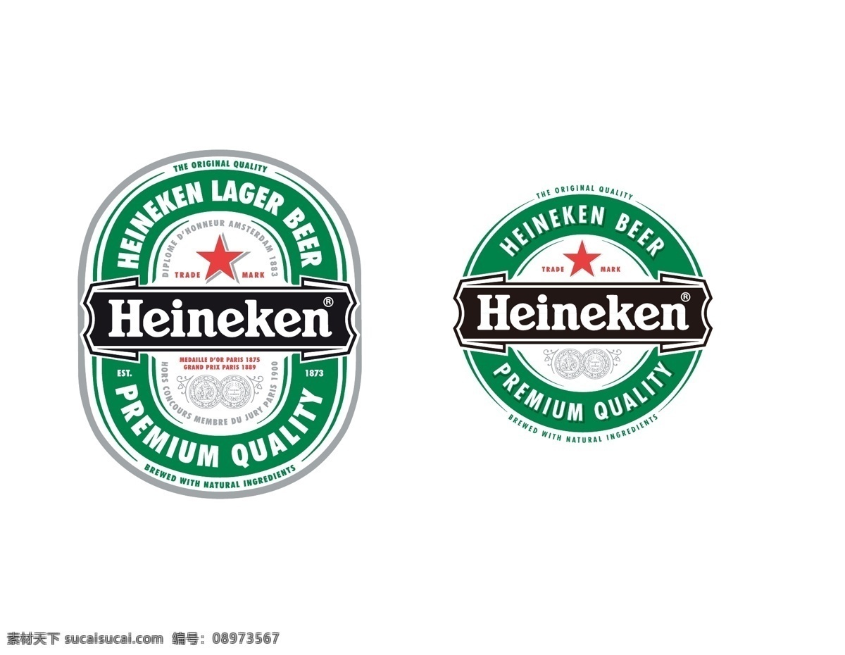 喜力 啤酒 logo 标志 啤酒品牌 喜力啤酒 heineken 啤酒logo 喜力标志 logo设计