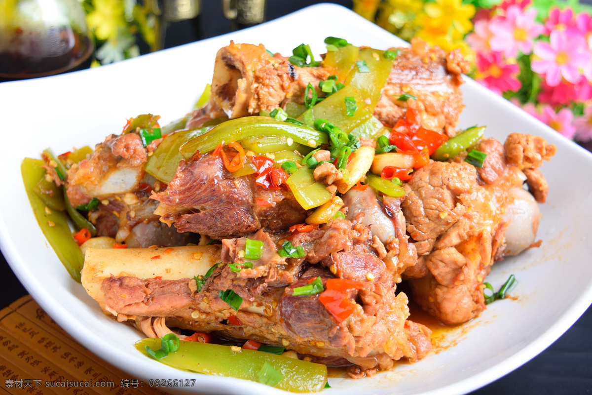 筒子骨 餐飲 飲食 美食 湘菜 餐飲美食 傳統(tǒng)美食