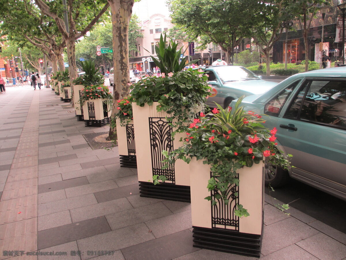 市政工程花箱 道路花箱 市政花箱 新型花箱 市政园林工程 花箱 鲜花 建筑园林 园林建筑