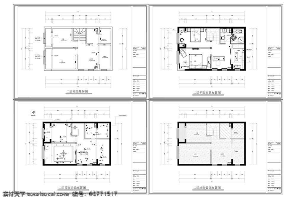 单身 公寓 户型 cad 施工 图纸 cad施工图 cad平面图 室内设计 装饰装修 工 图 施工图