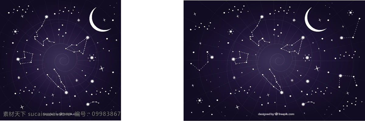 夜空 背景 星座 抽象背景 抽象 星星 天空 装饰物 月亮 空间 夜晚 装饰 星系 形状 金色 行星 未来 生肖 符号