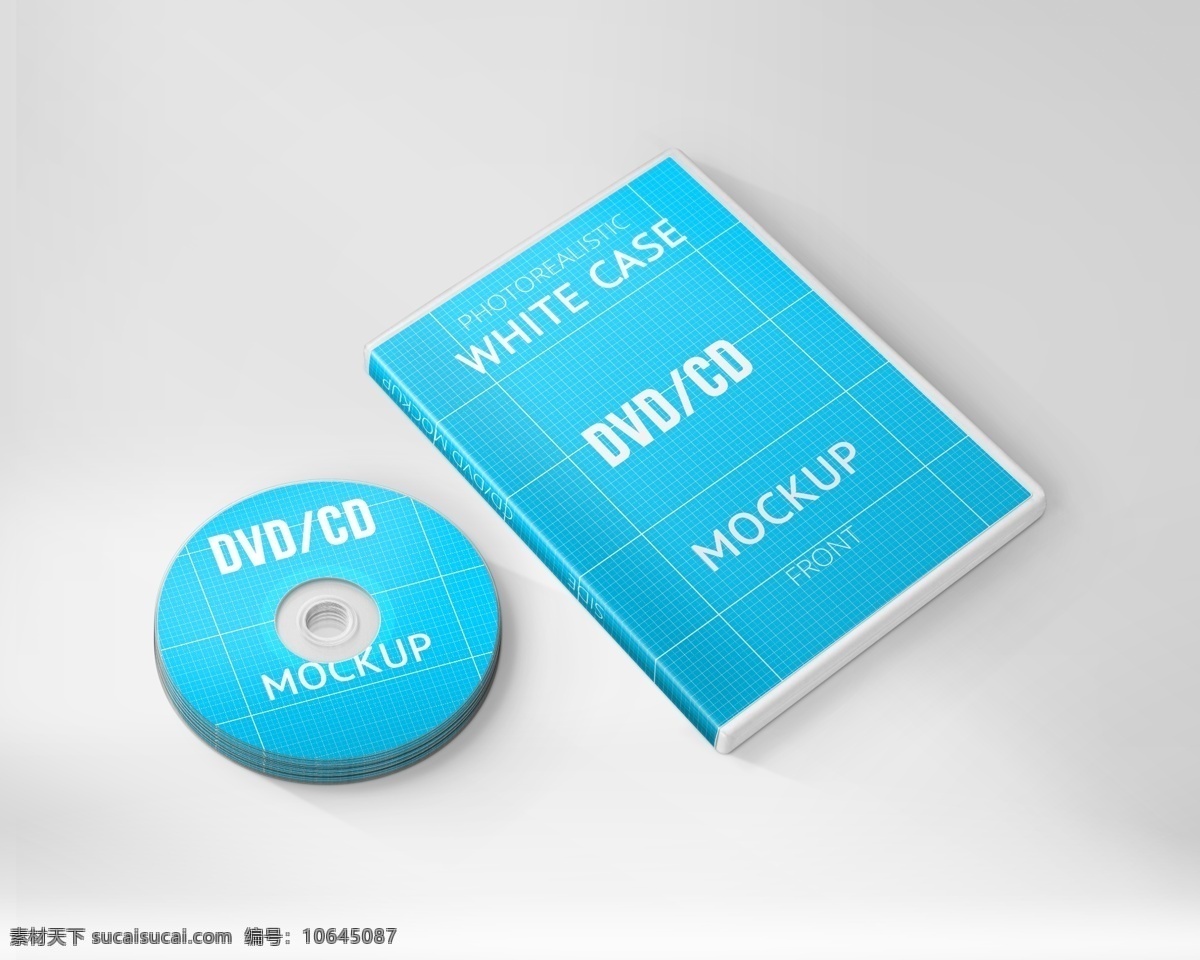 超 經(jīng)典 簡約 cd 包裝 樣機 白色