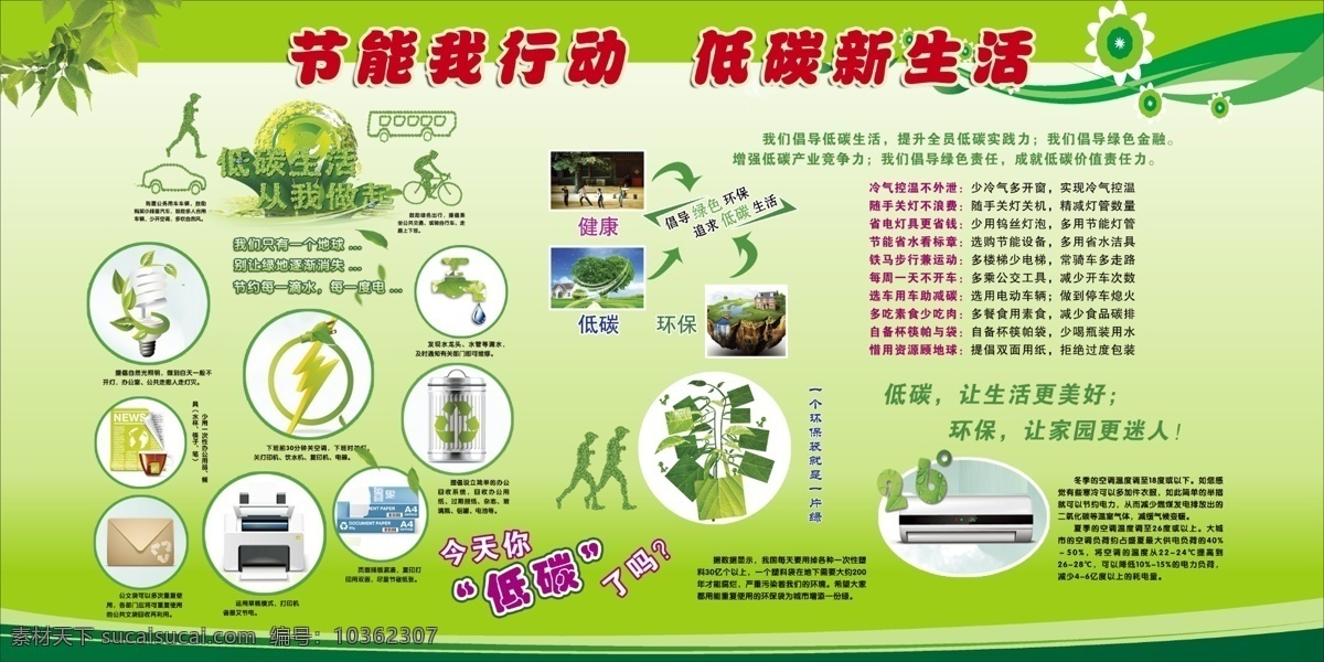 節(jié)能展板 環(huán)境日 低碳生活 安全用電 節(jié)約用電 節(jié)能 展板模板