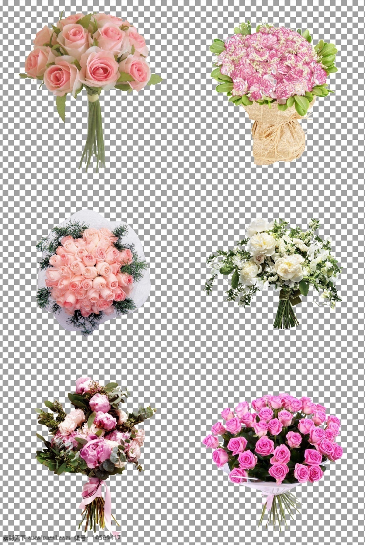 婚禮捧花 婚禮 捧花 彩色 花球 玫瑰捧花 花朵 免摳 無背景 免摳圖 摳圖 元素 透明 通道 png免摳圖 分層