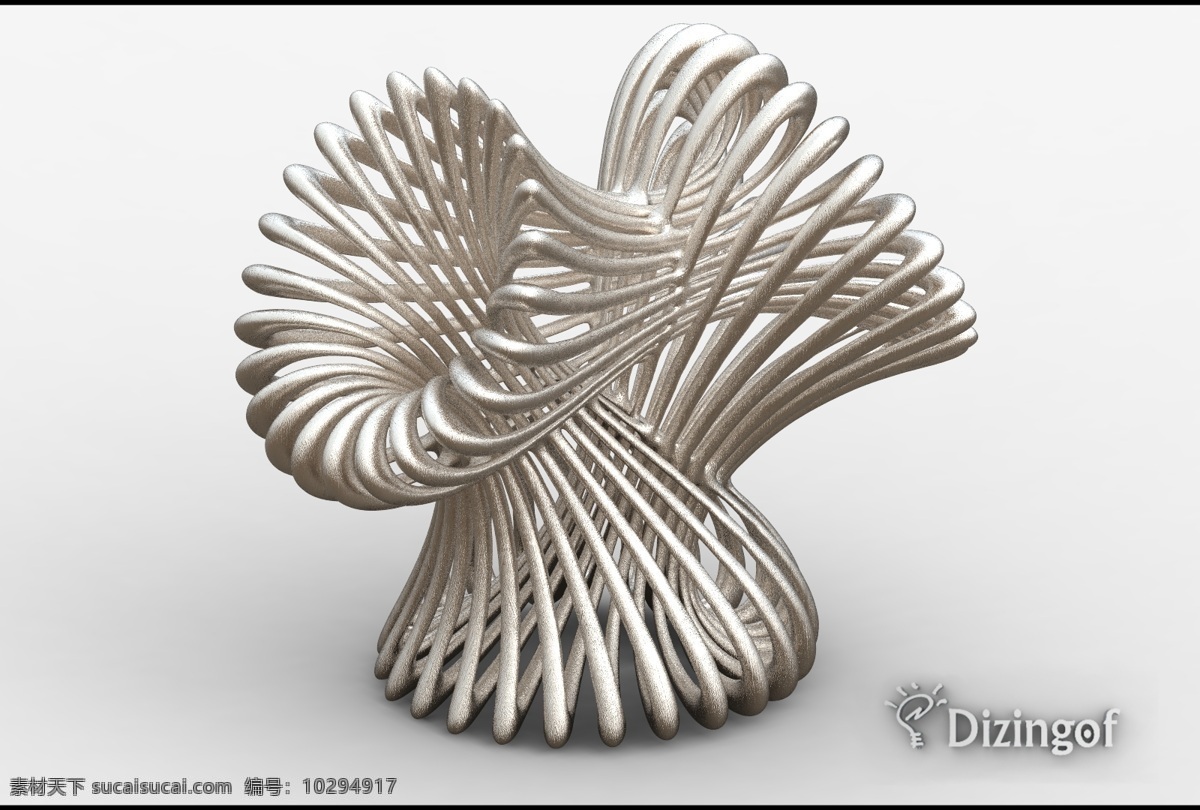 无限 dizingof 数学 艺术 装饰 詹纳 克莱恩 3d模型素材 家具模型
