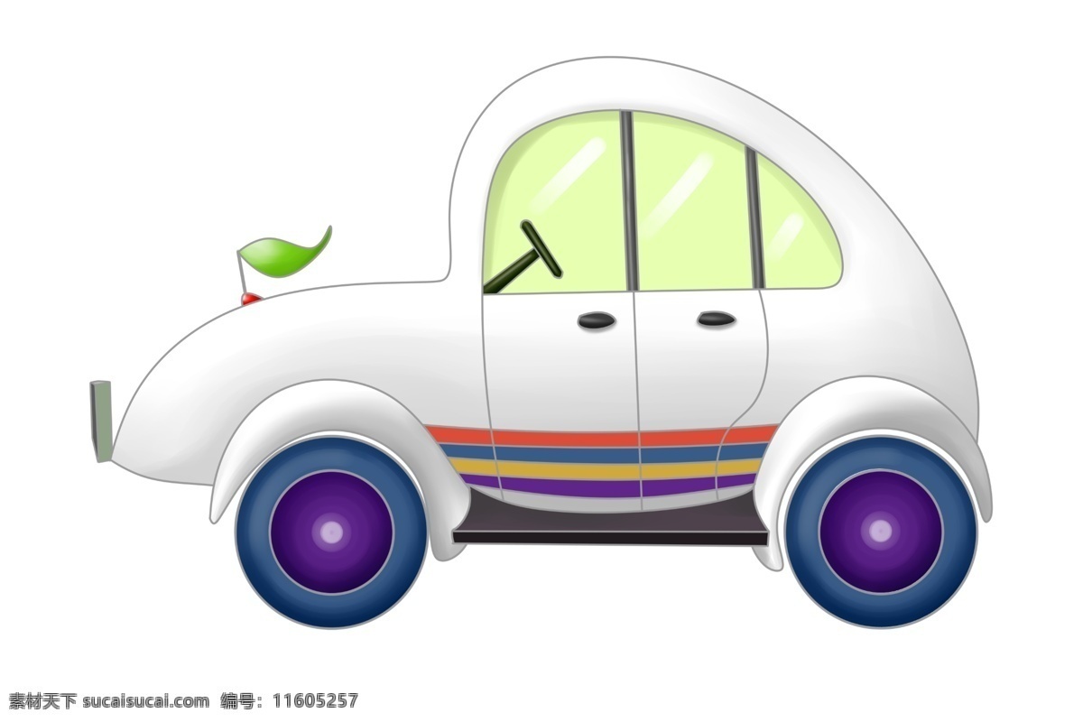 白色 拟人 汽车 插画 白色的汽车 卡通插画 汽车插画 进口汽车 国产汽车 中国汽车 可爱的汽车