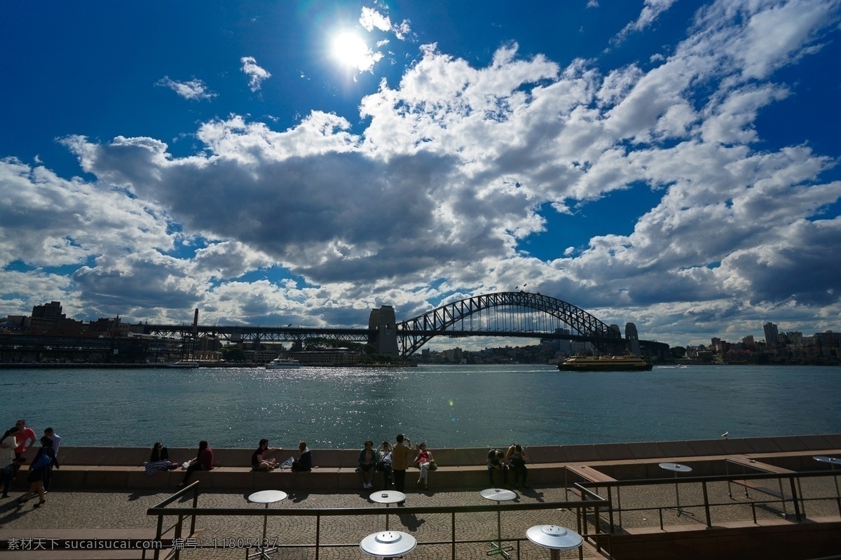 澳大利亚风光 港湾 铁桥 澳大利亚 悉尼 国外旅游 旅游摄影